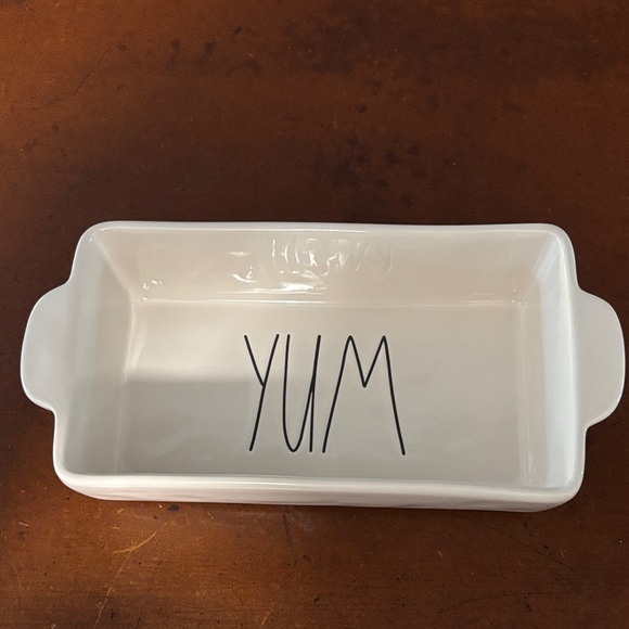 Rae Dunn Other - Rae Dunn White Ceramic Loaf Pan